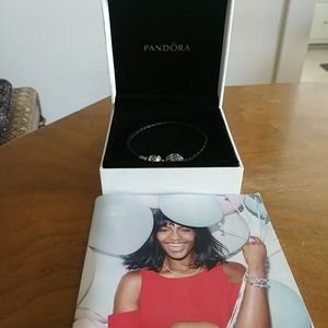 Pandora bracelet with charm